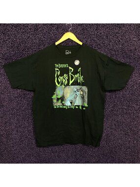 Corpse Bride Glow in the Dark Emily Tshirt size XL